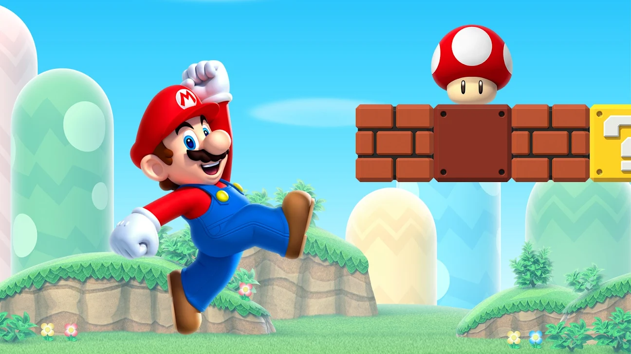 Super Mario Blank Meme Template