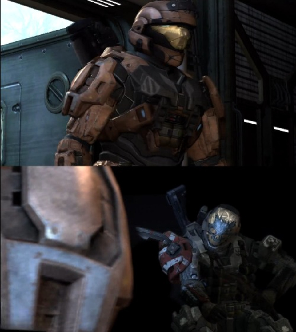 Noble 6 Meets Emile meme Blank Meme Template