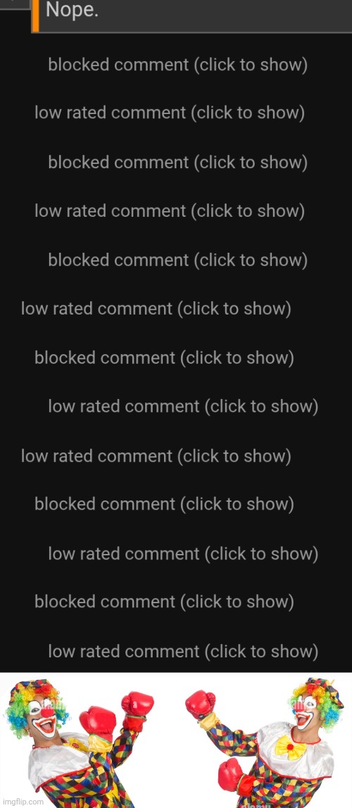 image tagged in 2 clowns fighting | made w/ Imgflip meme maker