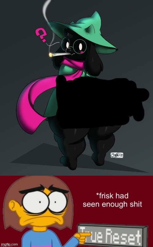 yes this a real image on imgflip | image tagged in wtf,deltarune,frisk had seen enough | made w/ Imgflip meme maker