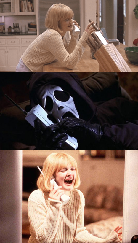 Drew Berrymore Scream Blank Meme Template