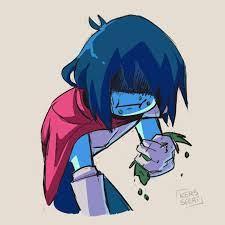 High Quality kris eating moss Blank Meme Template