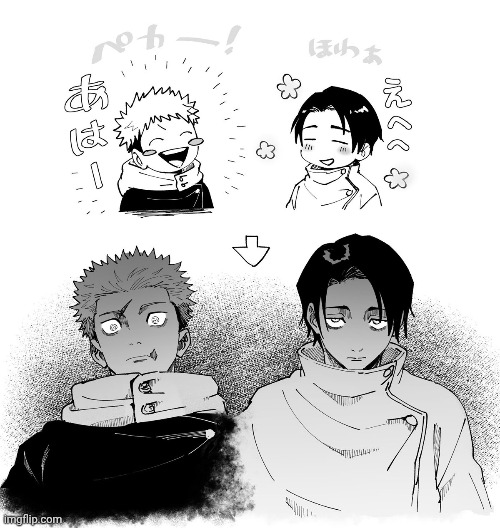 Depression kaisen | made w/ Imgflip meme maker