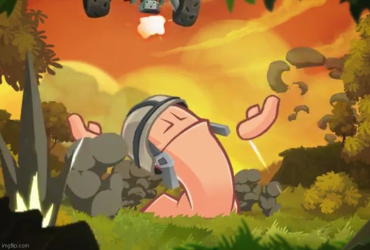 Spread Arms War Worm | image tagged in spread arms war worm | made w/ Imgflip meme maker