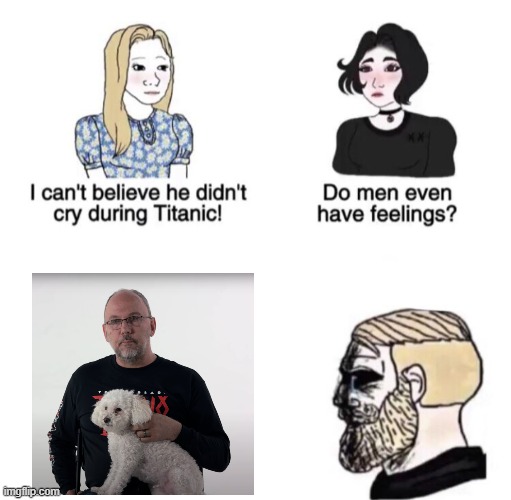 R.I.P to THE legend | image tagged in chad crying | made w/ Imgflip meme maker