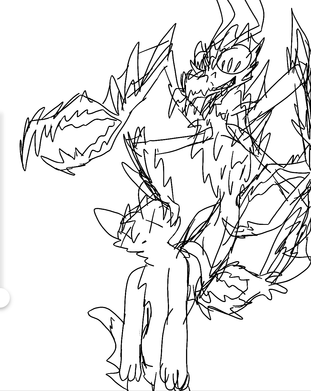 Furry Parasite Blank Meme Template