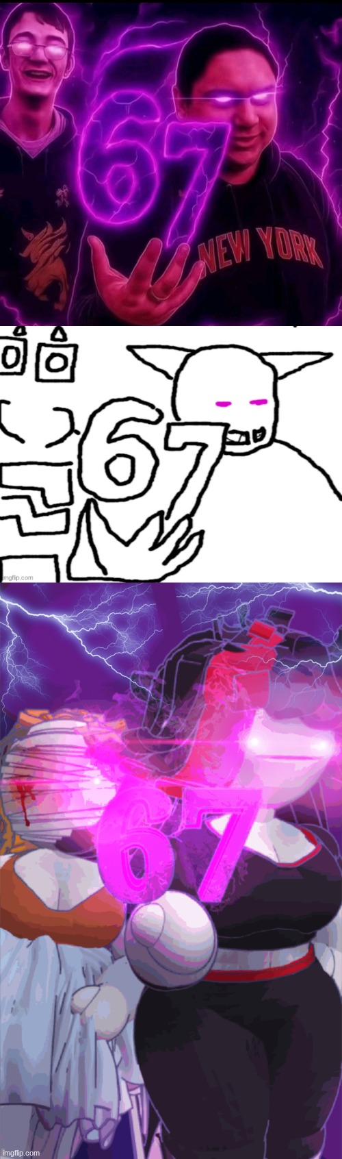 67 | image tagged in adrian explain our 6 7,oliver and sector 67,67 claire and maeve,67 | made w/ Imgflip meme maker