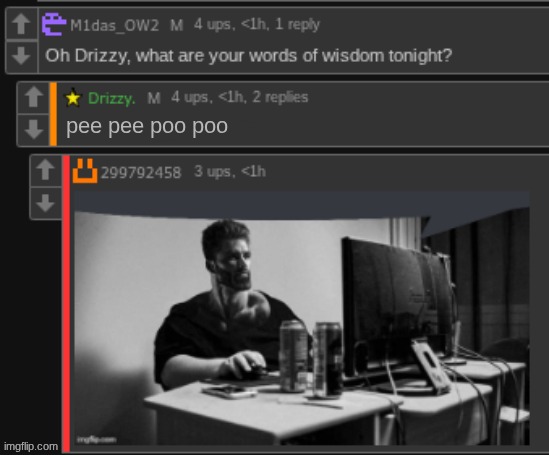 Oh drizzy | pee pee poo poo | image tagged in oh drizzy | made w/ Imgflip meme maker