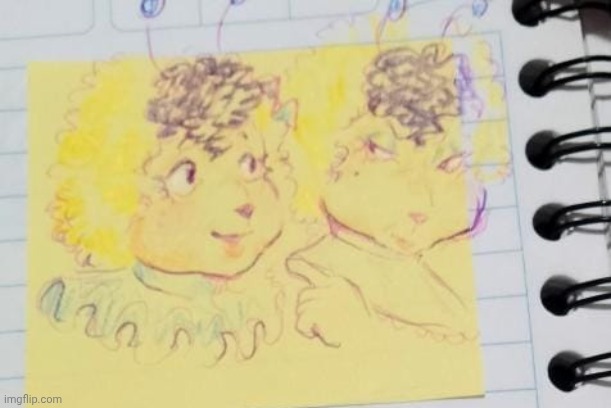 Fan art Bambee & Levallois from Cococinel 1992 | made w/ Imgflip meme maker