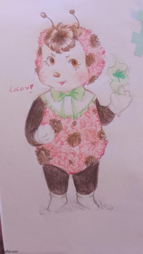 Fan art Cococinel 1992 (Cocomiel) | image tagged in cococinel | made w/ Imgflip meme maker