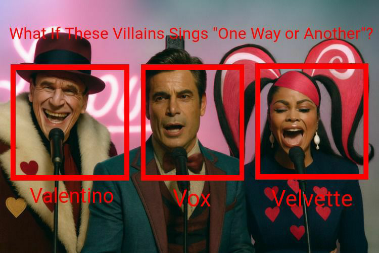 What If These Villains Sings "One Way or Another"? Blank Meme Template