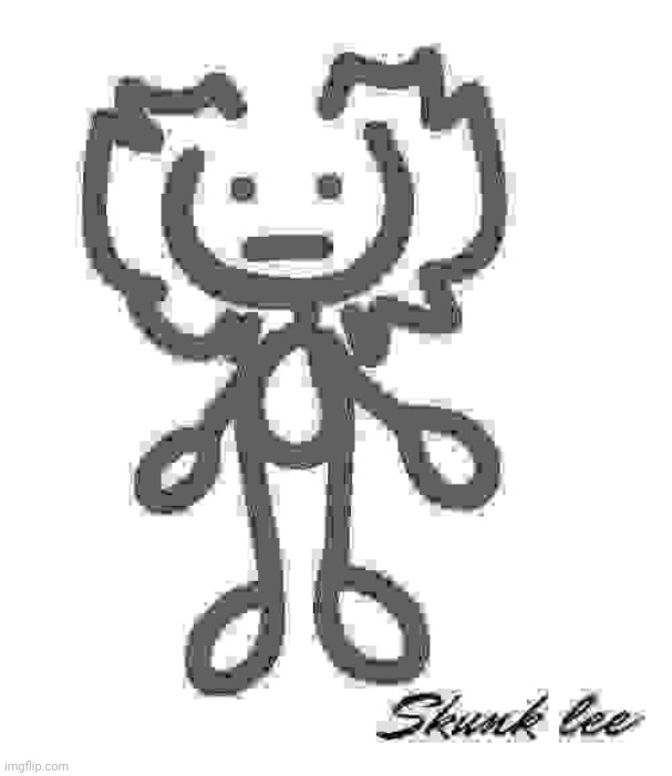 Give me things to draw skrunkly doing | made w/ Imgflip meme maker