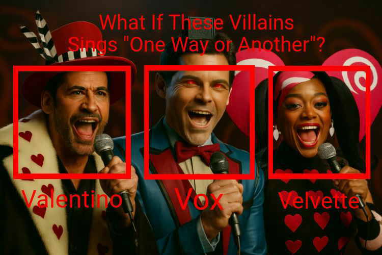 What If These Villains Sings "One Way or Another"? Blank Meme Template
