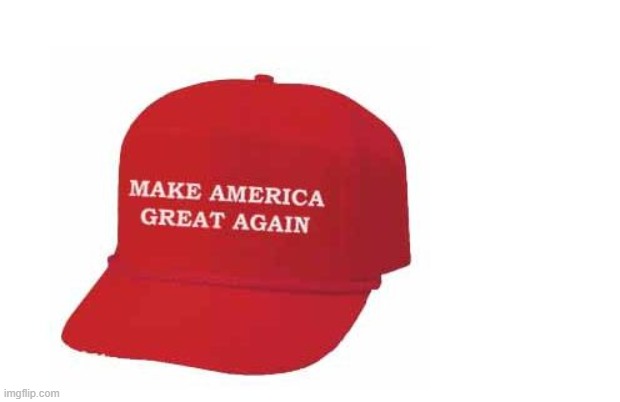 Make America great again hat | image tagged in make america great again hat | made w/ Imgflip meme maker
