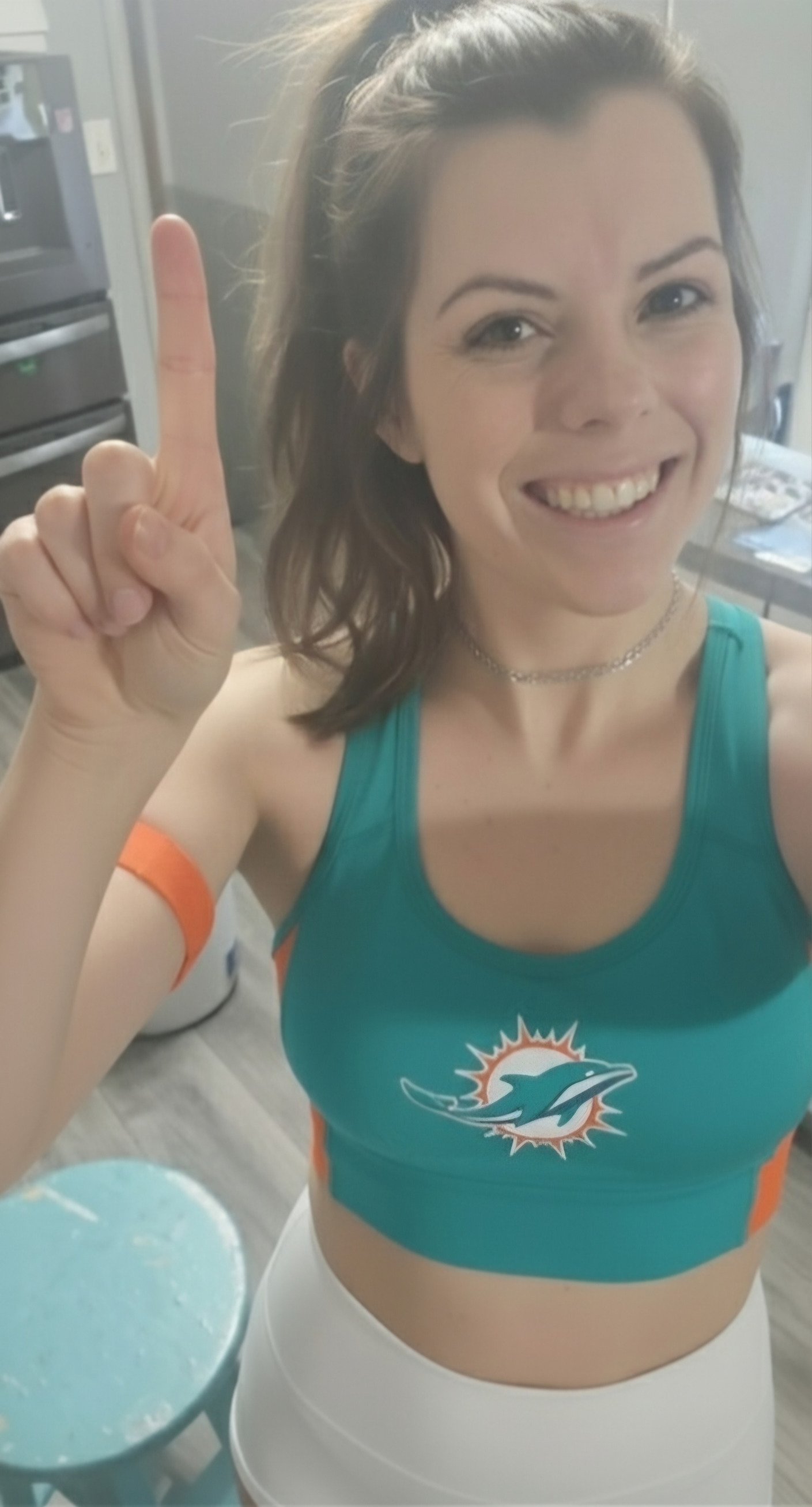 Hot Miami Dolphins fan Blank Meme Template