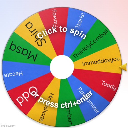 Yoshi's wheel includes 20 users, mine will include 21. TAKE THAT YOSHI | made w/ Imgflip meme maker