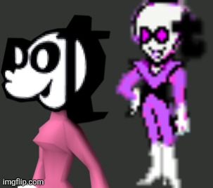 Something forced me to draw her as queen from deltarune idk why  (the boredom consumes) | made w/ Imgflip meme maker