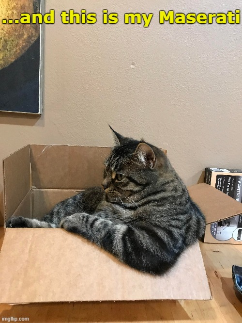 ...and this is my Maserati | made w/ Imgflip meme maker