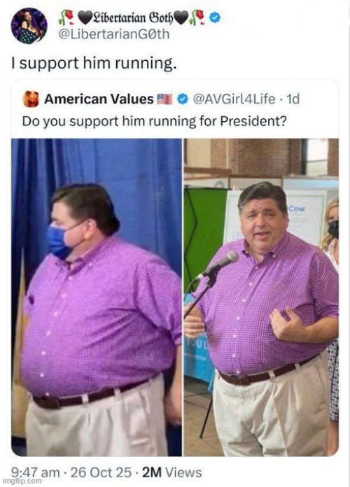 image tagged in president,running,literally,fat | made w/ Imgflip meme maker