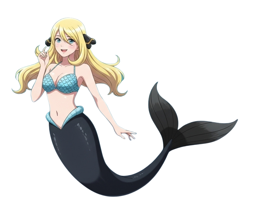 cynthia mermaid Blank Meme Template
