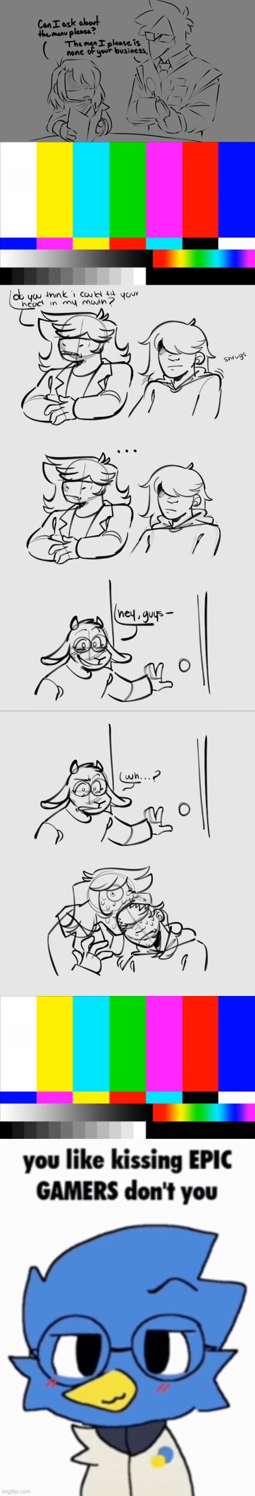 image tagged in tv test card color | made w/ Imgflip meme maker