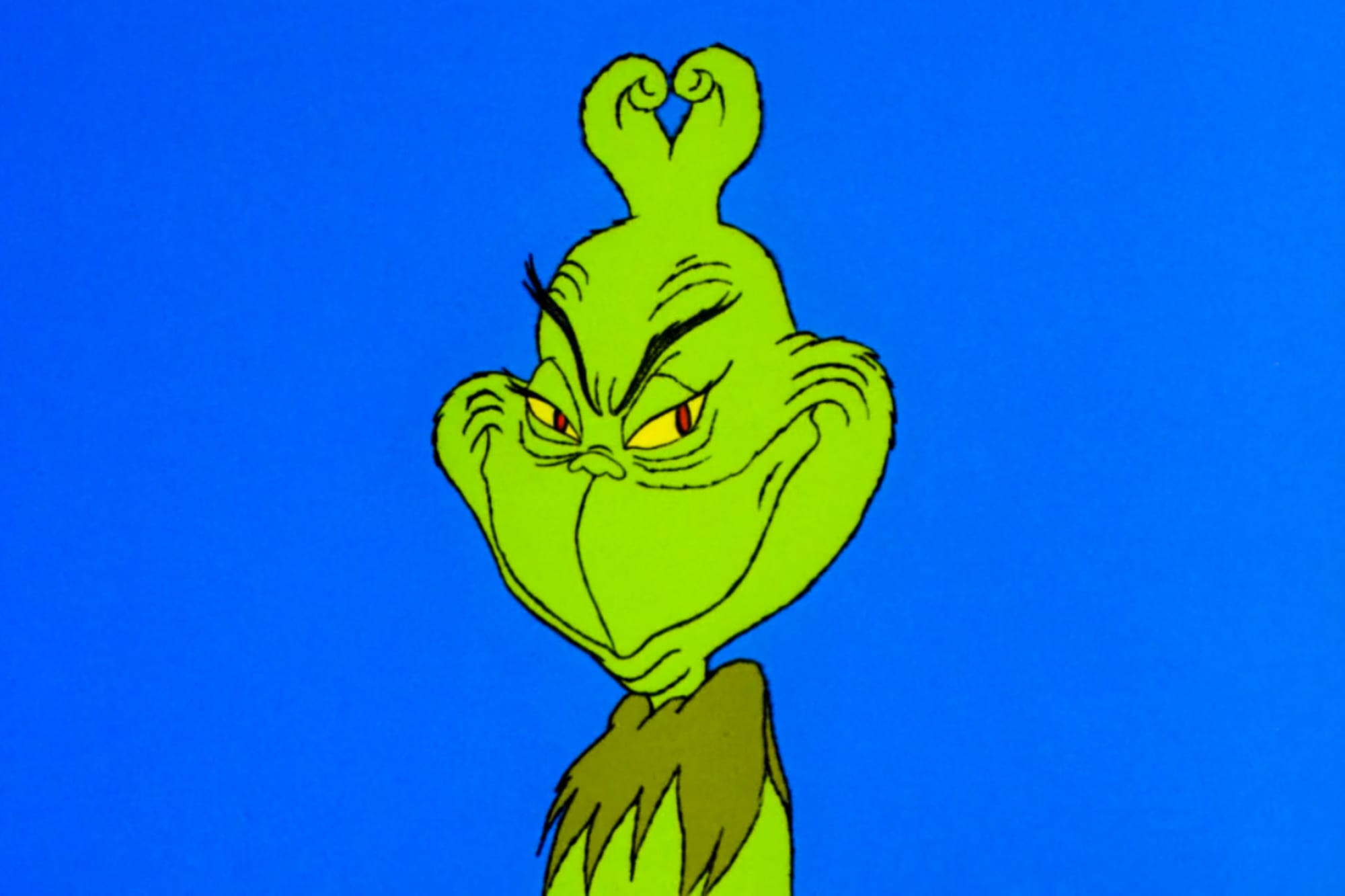 Grinch Smile Blank Meme Template