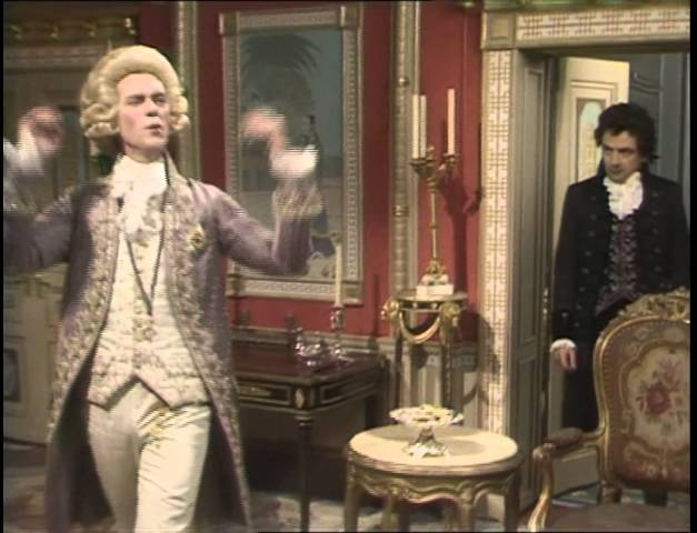 Blackadder and Prince George Blank Meme Template