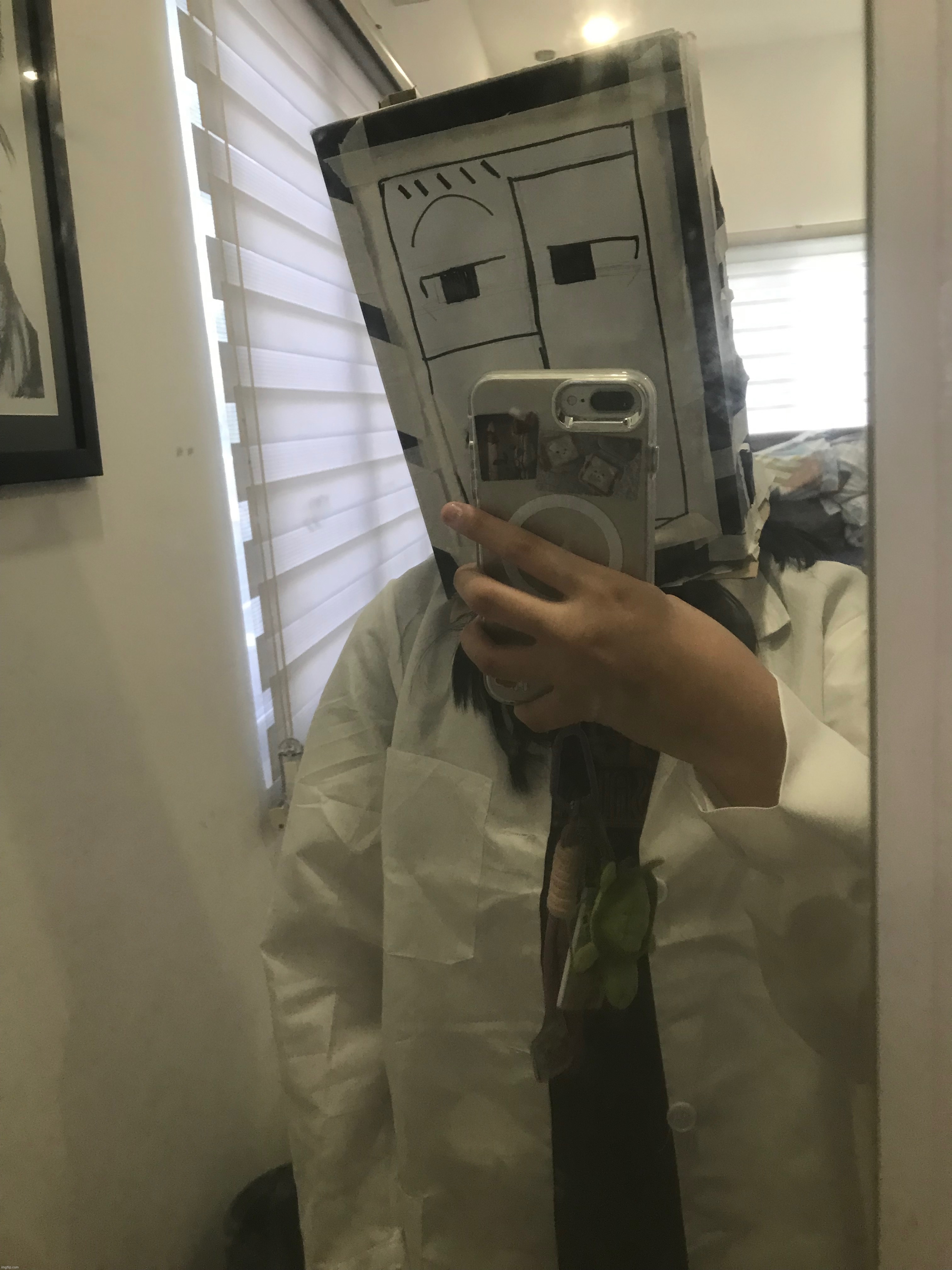 Professor Procreate cosplay again | image tagged in professor procreate,halloween costume | made w/ Imgflip meme maker