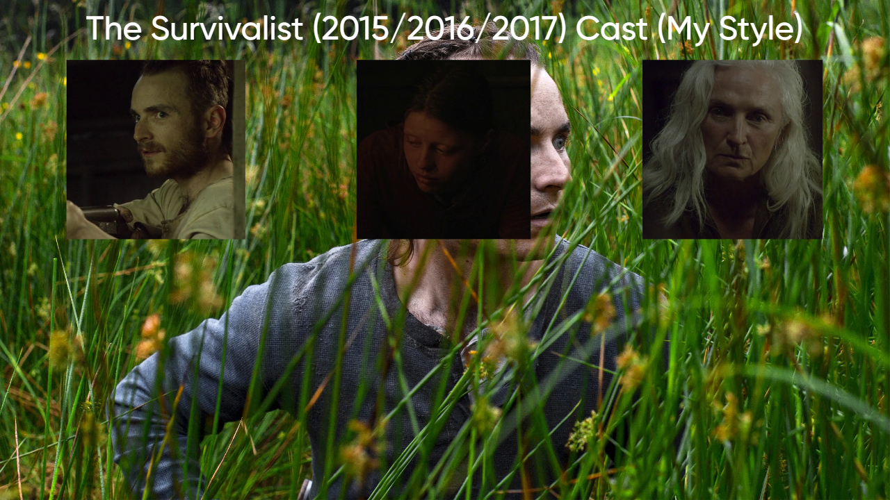 The Survivalist (2015/2016/2017) Cast (My Style) Blank Meme Template