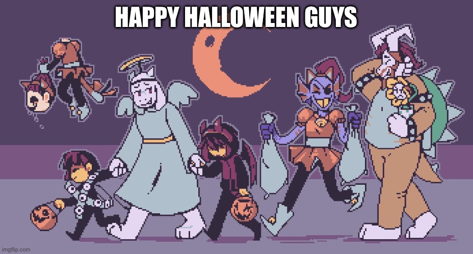 Let’s party | HAPPY HALLOWEEN GUYS | made w/ Imgflip meme maker