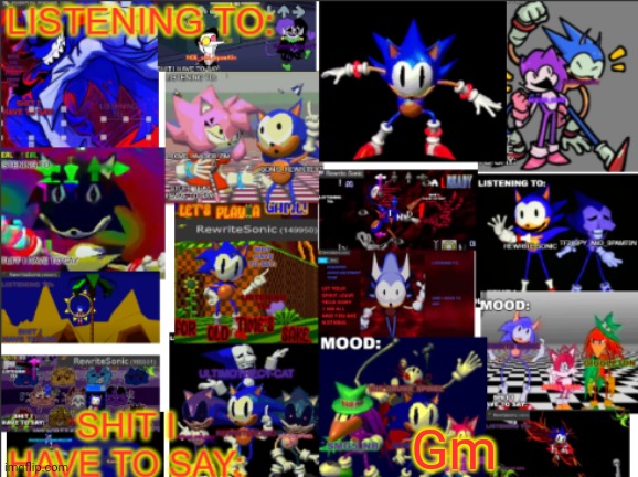 all the rewrite temp | Gm | image tagged in all the rewrite temp | made w/ Imgflip meme maker