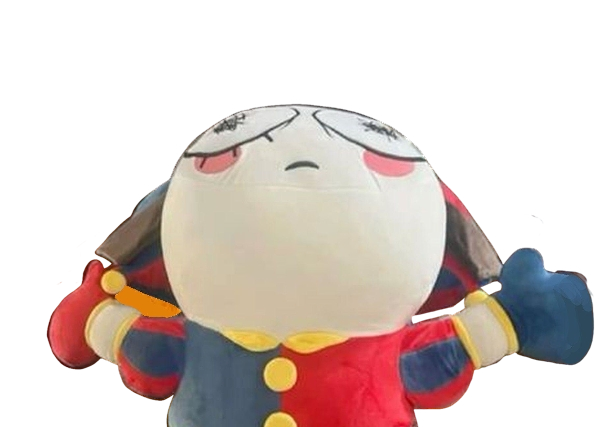 Bootleg Pomni Plushie Blank Meme Template