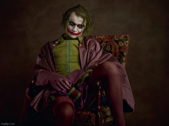 Victorian Era Joker Sitting | image tagged in victorian era joker sitting | made w/ Imgflip meme maker