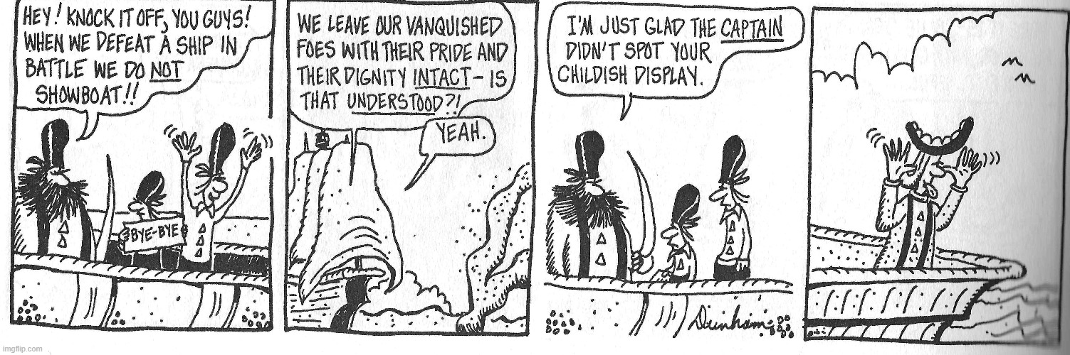 Classic Overboard | image tagged in comics | made w/ Imgflip meme maker