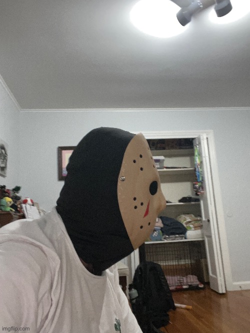 This is what the mask setup is gonna look like (don’t ask why it’s obese) | made w/ Imgflip meme maker