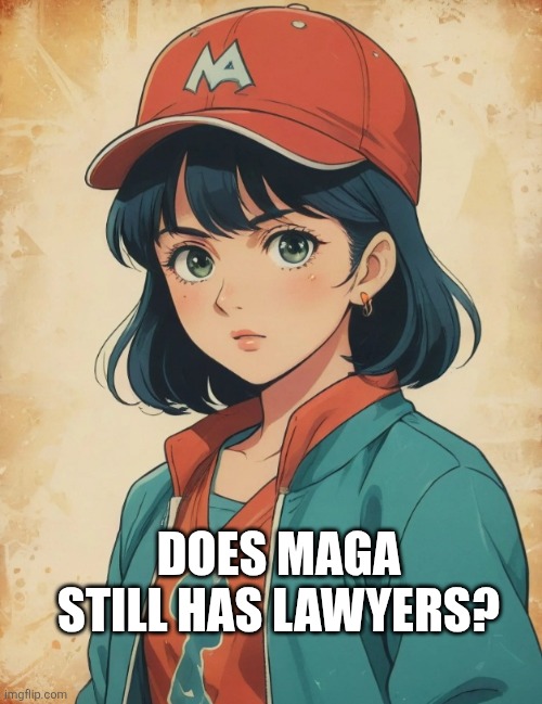 Ma deuce hunting poke | DOES MAGA STILL HAS LAWYERS? | image tagged in ma deuce hunting poke | made w/ Imgflip meme maker