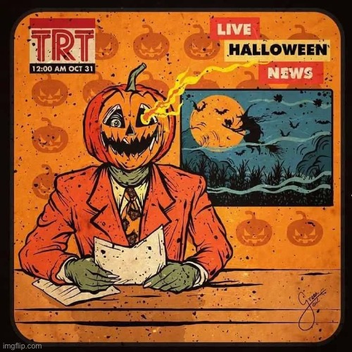 image tagged in comics,trick or treat,news,halloween,witch,jack o lantern | made w/ Imgflip meme maker