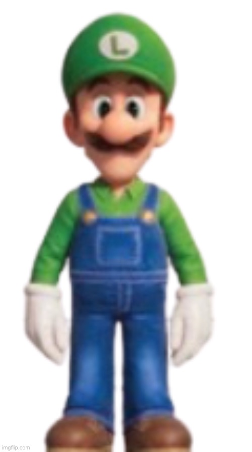 Luigi Model (TSMBM) | image tagged in luigi model tsmbm | made w/ Imgflip meme maker