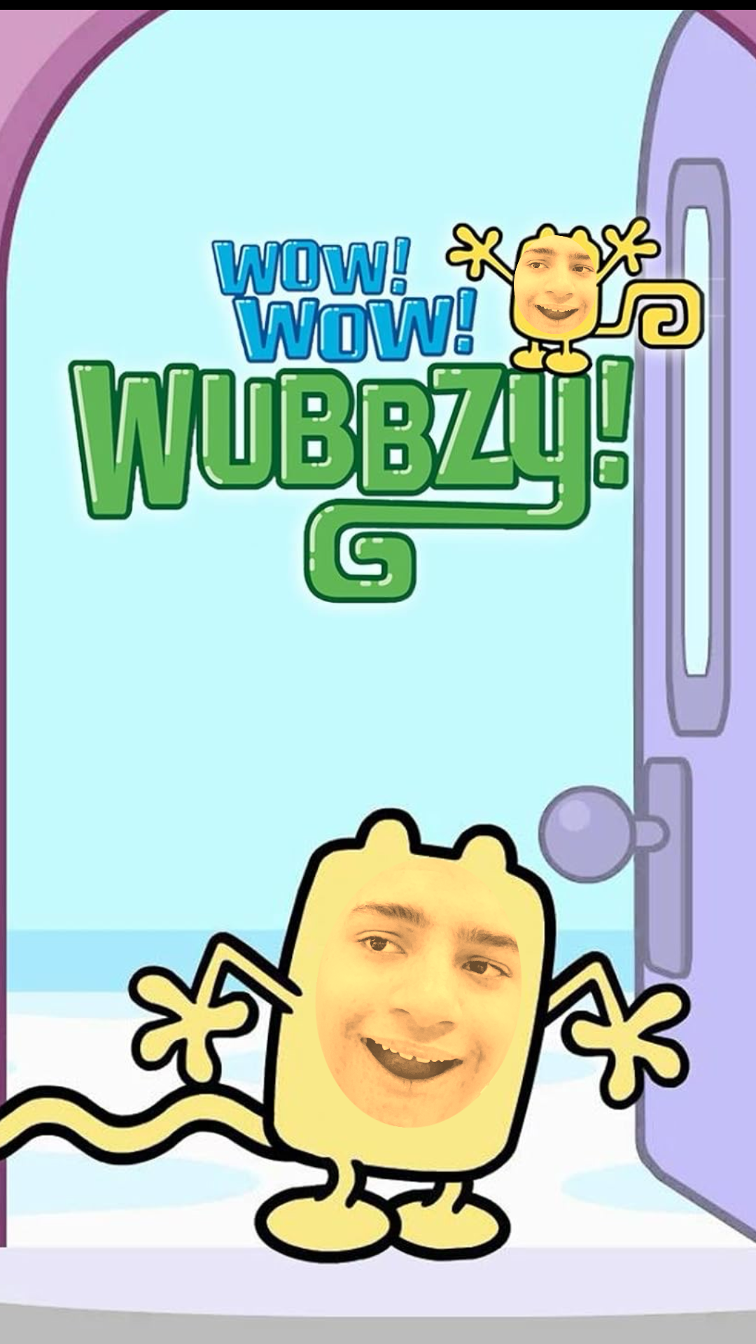 WUBBZY in Ohio Blank Meme Template