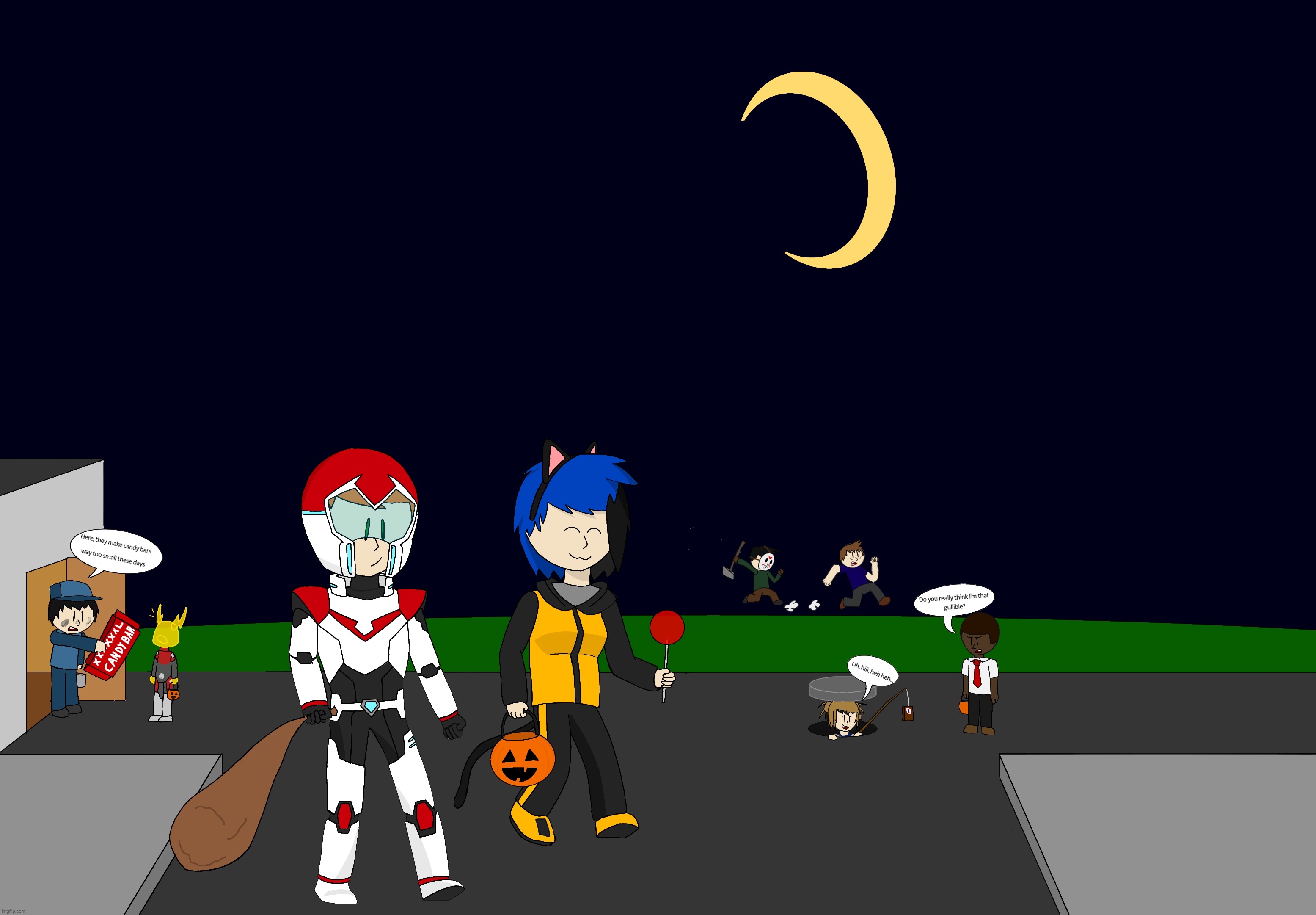 Here’s my Halloween image. Happy Halloween everyone | made w/ Imgflip meme maker