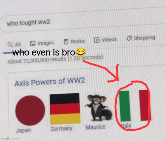 who even is bro😂 | made w/ Imgflip meme maker