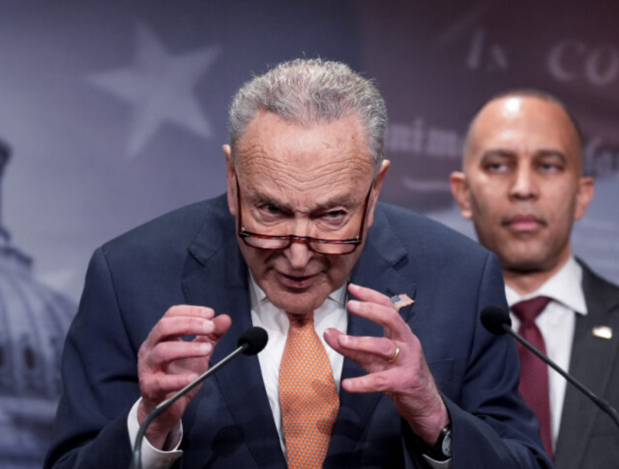 Chuck Schumer Blank Meme Template