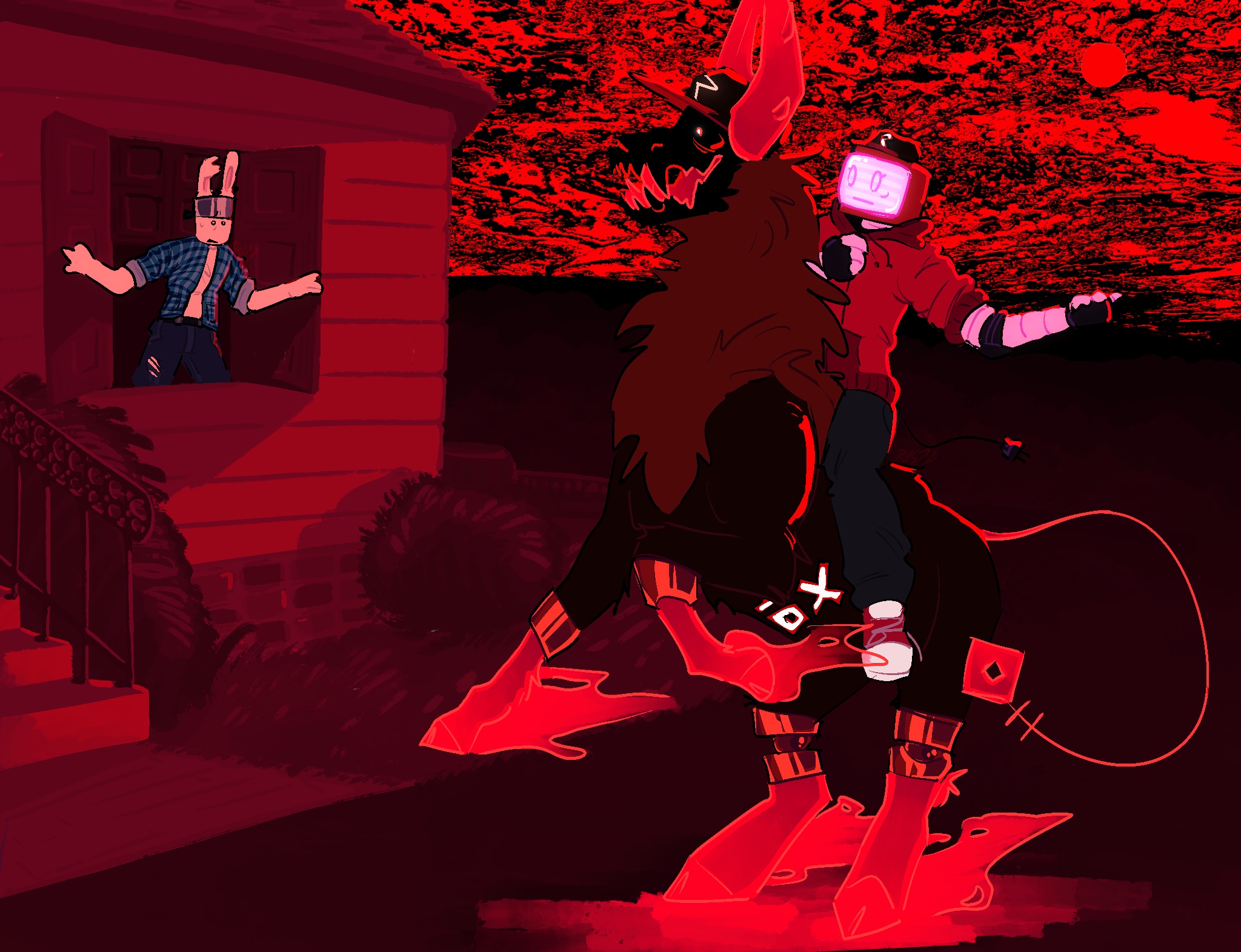 guest 666 and veeronica tomorrow Blank Meme Template