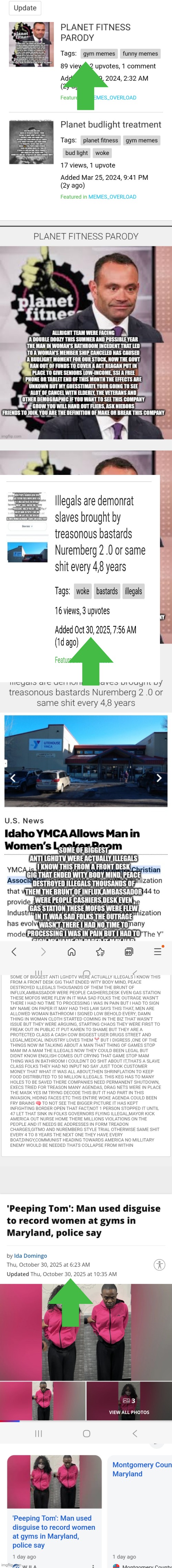 Illegals had 1 thing right,no men in woman's bathroom! Patriot sounded alarm nobody listened now no one is safe | image tagged in gym,planetfitness | made w/ Imgflip meme maker