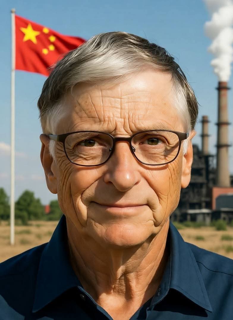 Bill Gates Chinese shill Blank Meme Template