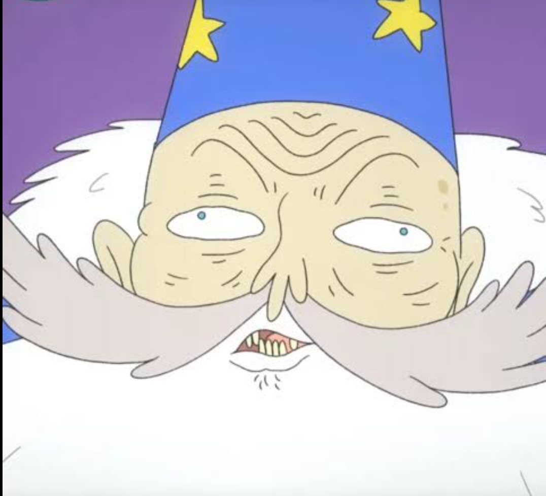 The Magician King Blank Meme Template