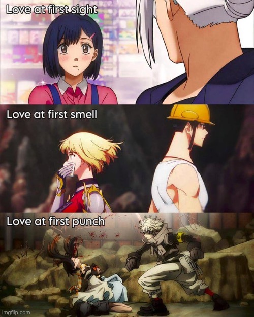 image tagged in sakamoto days,solo leveling,gachiakuta | made w/ Imgflip meme maker