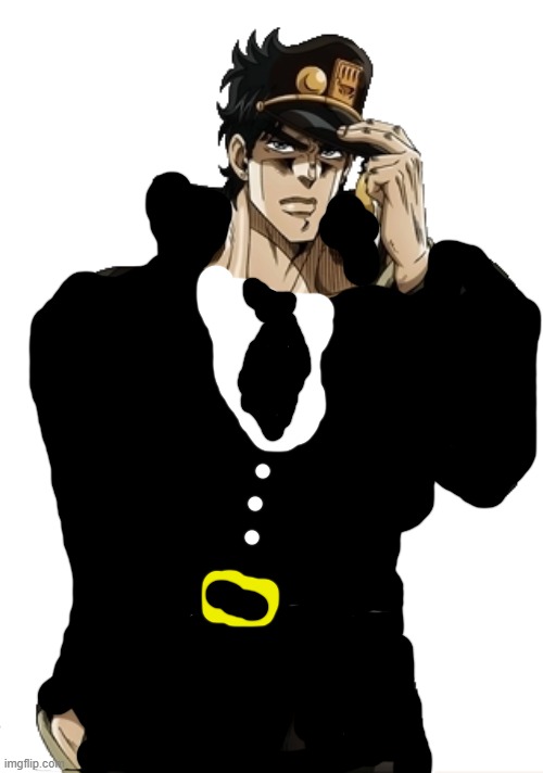 Jotaro Transparent | image tagged in jotaro transparent | made w/ Imgflip meme maker