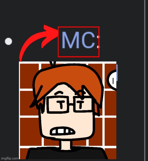 STUMBLED ACROSS!!!! | image tagged in mc,moscovio may,wikipedia,name soundalikes | made w/ Imgflip meme maker