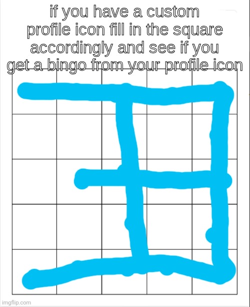 :checkmark: | image tagged in profile icon bingo | made w/ Imgflip meme maker